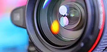 Ecard Video Camera Lens Image